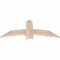 Ekena Millwork Bellingham Smooth Timber Gable Bracket, Douglas Fir, 48"W x 20"H x 1 1/2"D x 5 1/2"F, 10/12 Pitch GBW048X20X0206BEL00SDF - alternate 2